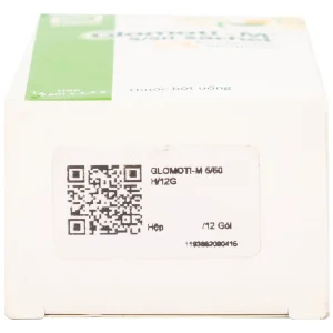 Bột Glomoti-M Glomed điều trị triệu chứng buồn nôn (12 gói x 1.5g)