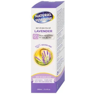 Bọt vệ sinh phụ nữ Natural Feminine làm sạch, thơm mát, duy trì cân bằng PH (160ml)