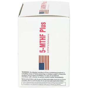 Viên uống 5-MTHF Plus Quatrefolic bổ sung một số vitamin và khoáng chất cho cơ thể (6 vỉ x 10 viên)