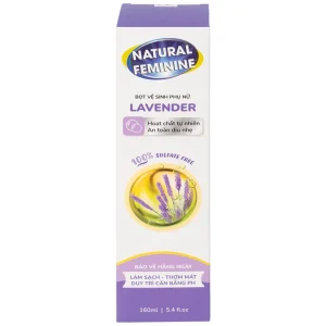 Bọt vệ sinh phụ nữ Natural Feminine làm sạch, thơm mát, duy trì cân bằng PH (160ml)