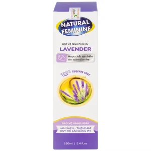 Bọt vệ sinh phụ nữ Natural Feminine làm sạch, thơm mát, duy trì cân bằng PH (160ml)