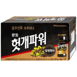 Nước uống giải rượu Hutkae Power 100ml KwangDong hỗ trợ giảm khó chịu khi say