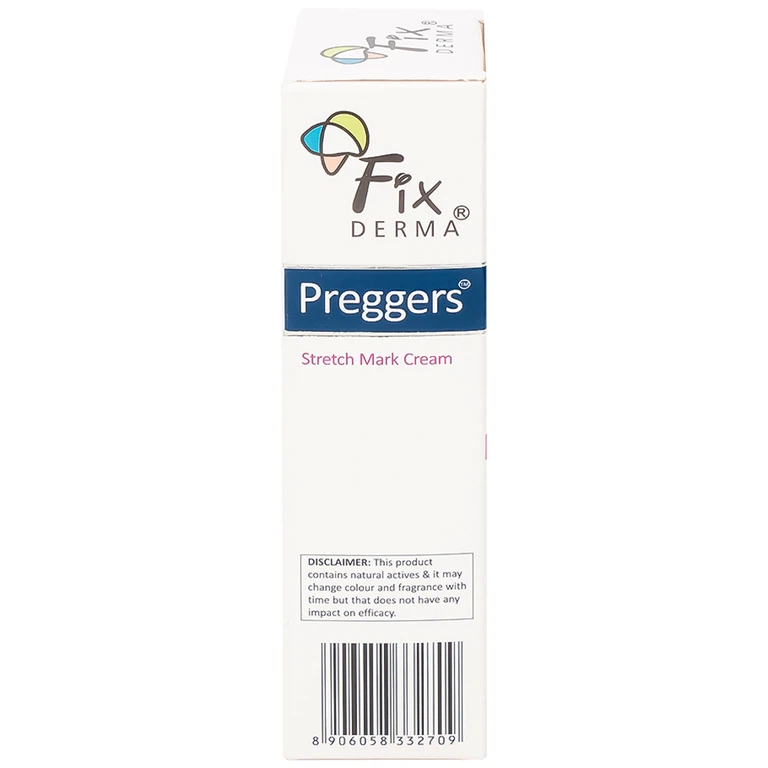 Kem bôi da Fixderma Preggers Stretch Mark Cream dưỡng ẩm, giảm rạn da cho phụ nữ mang thai và sau sinh (60g)