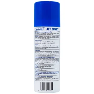 Chai xịt giảm đau kháng viêm Safefit Jet Spray giảm đau, kháng viêm trong căng cơ, bong gân (110ml)