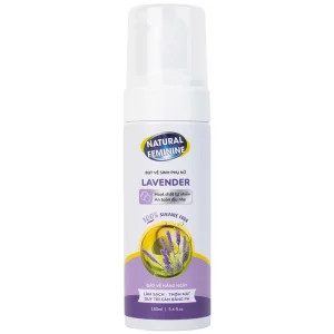 Bọt vệ sinh phụ nữ Natural Feminine làm sạch, thơm mát, duy trì cân bằng PH (160ml)