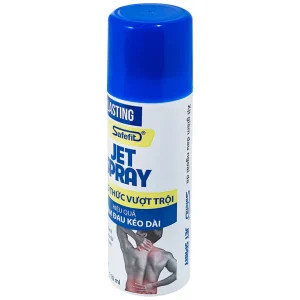 Chai xịt giảm đau kháng viêm Safefit Jet Spray giảm đau, kháng viêm trong căng cơ, bong gân (110ml)