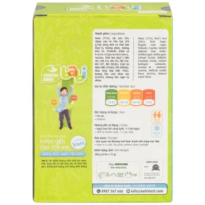 Nước Yến Sào Green Bird Babi hương vani giúp tăng cường đề kháng và hệ miễn dịch (4 hũ x 72g)