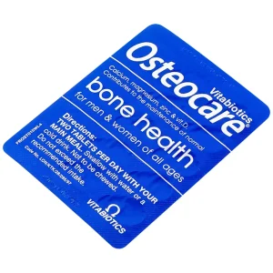 Viên nén Osteocare Vitabiotics bổ sung canxi, khoáng chất cho xương chắc khoẻ (2 vỉ x 15 viên)