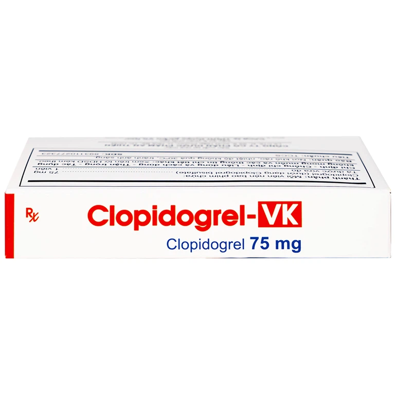 CLOPIDOGREL-VK 75MG AN THIÊN 3X10