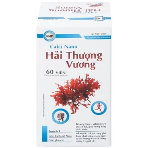 Viên uống Calci Nano Hải Thượng Vương bổ sung Calci, vitamin D3 cho cơ thể (60 viên)