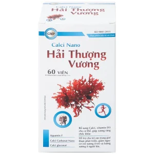 Viên uống Calci Nano Hải Thượng Vương bổ sung Calci, vitamin D3 cho cơ thể (60 viên)