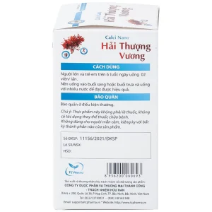 Viên uống Calci Nano Hải Thượng Vương bổ sung Calci, vitamin D3 cho cơ thể (60 viên)