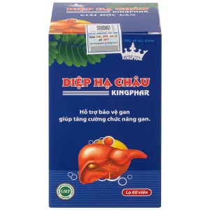 Viên uống Diệp Hạ Châu Kingphar hỗ trợ bảo vệ gan, tăng cường chức năng gan (60 viên)