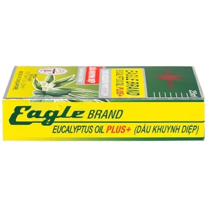 Dầu khuynh diệp con ó Eagle Brand Eucalyptus Oil Plus+ 25ml chống muỗi 8 tiếng, điều trị cảm cúm