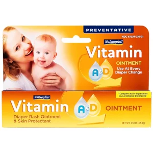 Kem Natureplex A+D Ointment 42.5g Natureplex hỗ trợ giảm và ngăn ngừa hăm tã
