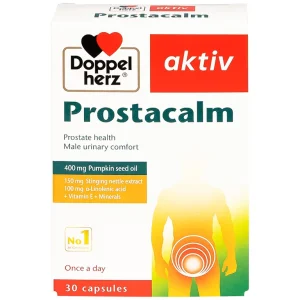 Viên uống Prostacalm Doppelherz Aktiv ngăn ngừa và hạn chế phát triển của u xơ (30 viên)