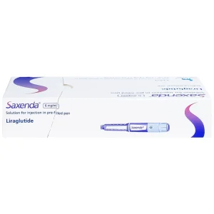 Dung dịch tiêm Saxenda 6mg/ml Novo Nordisk hỗ trợ cho chế độ ăn giảm calo (3 cây)