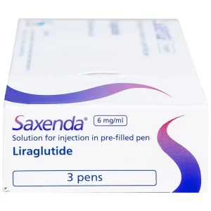 Dung dịch tiêm Saxenda 6mg/ml Novo Nordisk hỗ trợ cho chế độ ăn giảm calo (3 cây)