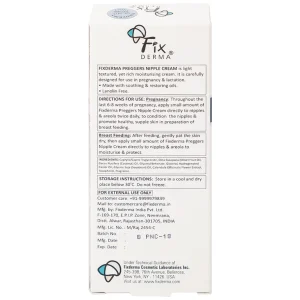 Kem Preggers Soothing Nipple Cream Fixderma hỗ trợ dưỡng ẩm, phục hồi, làm dịu núm vú bị khô (20g)