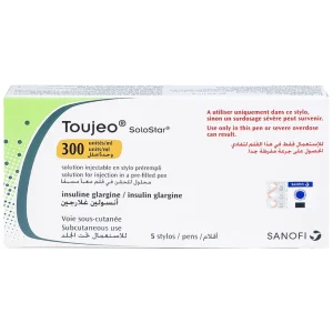 Thuốc tiêm Toujeo Solostar 300U/ml Sanofi điều trị đái tháo đường (5 cây)