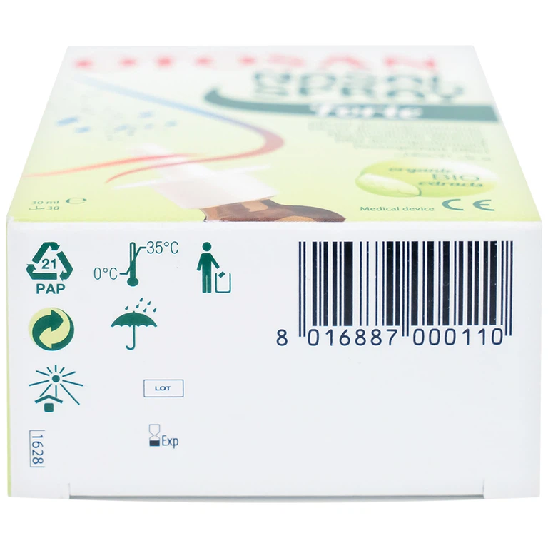 Dung dịch xịt mũi Otosan Nasal Spray Forte hỗ trợ điều trị viêm mũi, viêm xoang (30ml)