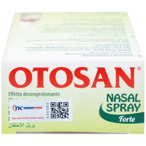 Dung dịch xịt mũi Otosan Nasal Spray Forte hỗ trợ điều trị viêm mũi, viêm xoang (30ml)