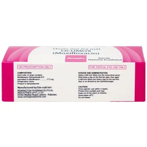 Thuốc mỡ tra mắt Ocumox Remington điều trị viêm kết mạc