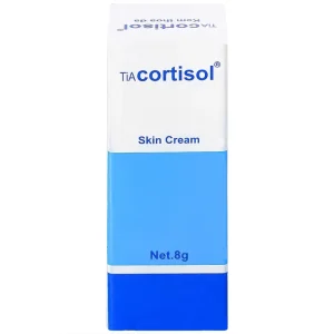 Kem thoa da Tiacortisol dưỡng ẩm, làm mềm dịu vùng da bị khô, nhờn (8g)
