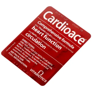 Thực phẩm bảo vệ sức khoẻ Cardioace bổ sung vitamin và khoáng chất cần thiết (2 vỉ x 15 viên)