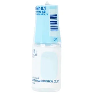 Thuốc nhỏ mắt Sanlein 0.1% Santen hỗ trợ điều trị rối loạn biểu mô kết giác mạc (5ml)