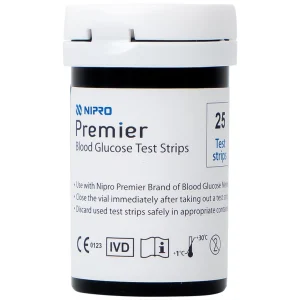 Que thử đường huyết Nipro Premier (25 que)