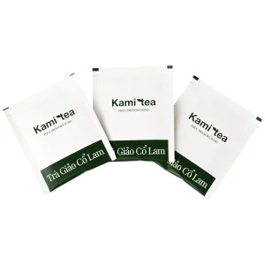 Trà Giảo Cổ Lam Kami tea giúp thanh nhiệt giải độc, hỗ trợ điều trị chứng tăng mỡ máu (20 túi)