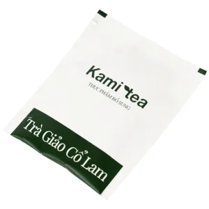 Trà Giảo Cổ Lam Kami tea giúp thanh nhiệt giải độc, hỗ trợ điều trị chứng tăng mỡ máu (20 túi)