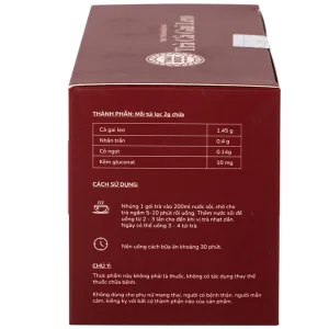 Trà Cà Gai Leo Kami tea hỗ trợ các bệnh về gan, giải độc gan, giảm men gan (20 túi)