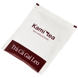Trà Cà Gai Leo Kami tea hỗ trợ các bệnh về gan, giải độc gan, giảm men gan (20 túi)