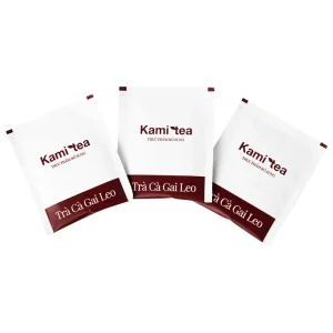 Trà Cà Gai Leo Kami tea hỗ trợ các bệnh về gan, giải độc gan, giảm men gan (20 túi)