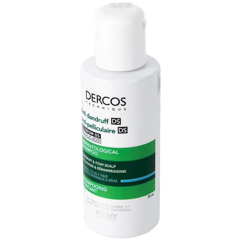 Dầu gội làm sạch gàu Vichy Laboratoires Dercos Technique Anti-Dandruff Ds Dermatological (75ml)