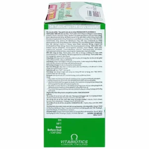 Viên uống Pregnacare Plus Omega-3 Vitabiotics bổ sung Vitamin, Omega-3 và khoáng chất (56 viên)