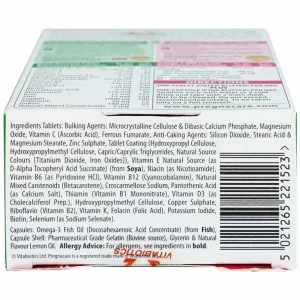 Viên uống Pregnacare Plus Omega-3 Vitabiotics bổ sung Vitamin, Omega-3 và khoáng chất (56 viên)