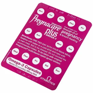 Viên uống Pregnacare Plus Omega-3 Vitabiotics bổ sung Vitamin, Omega-3 và khoáng chất (56 viên)