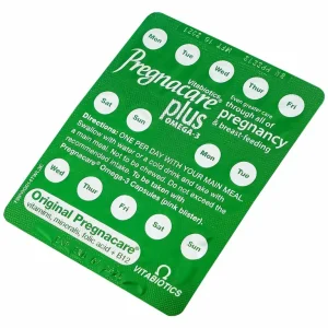 Viên uống Pregnacare Plus Omega-3 Vitabiotics bổ sung Vitamin, Omega-3 và khoáng chất (56 viên)