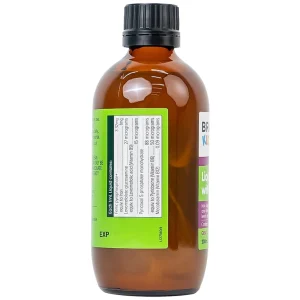 Siro Brauer Kids Liquid Iron With Vitamin B bổ sung sắt và vitamin hỗ trợ giảm thiếu máu (200ml)