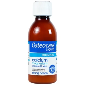 Dung dịch Osteocare Liquid Vitabiotics bổ sung canxi, magiê, vitamin D, kẽm giúp xương chắc khỏe (200ml)