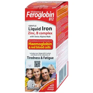 Dung dịch Feroglobin B12 Vitabiotics hỗ trợ tăng khả năng tạo máu, tăng cường sức khỏe (200ml)