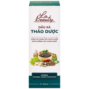 Dầu xả thảo dược La Beauty củng cố chân tóc chắc khỏe, suôn mượt và ngăn ngừa gãy rụng (300ml)
