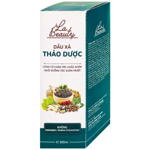 Dầu xả thảo dược La Beauty củng cố chân tóc chắc khỏe, suôn mượt và ngăn ngừa gãy rụng (300ml)