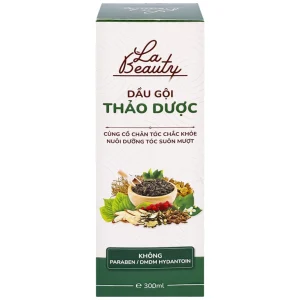 Dầu gội thảo dược La Beauty loại bỏ dầu nhờn trên da đầu, ngăn nấm, gàu và giảm gãy rụng (300ml)