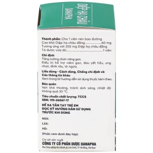Thuốc Diệp Hạ Châu Danapha tăng cường chức năng gan (90 viên)