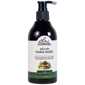 Dầu gội thảo dược La Beauty loại bỏ dầu nhờn trên da đầu, ngăn nấm, gàu và giảm gãy rụng (300ml)