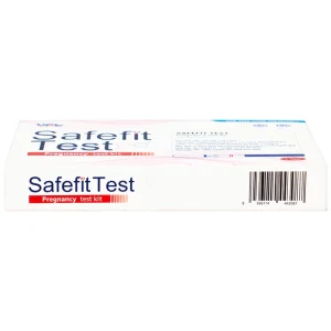 Que thử thai nhanh Safefit Test (Hộp 1 que x 1 cốc nhựa)